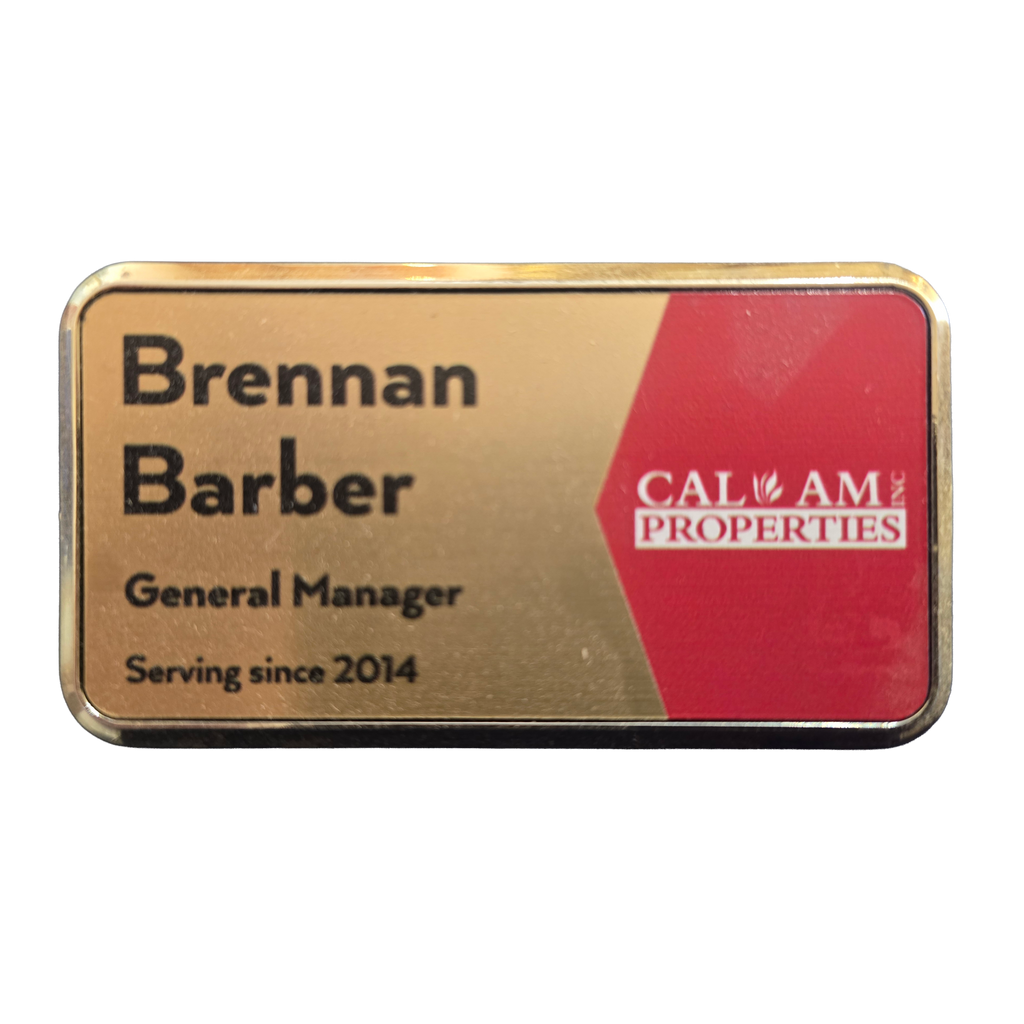 Printed Logo with Text