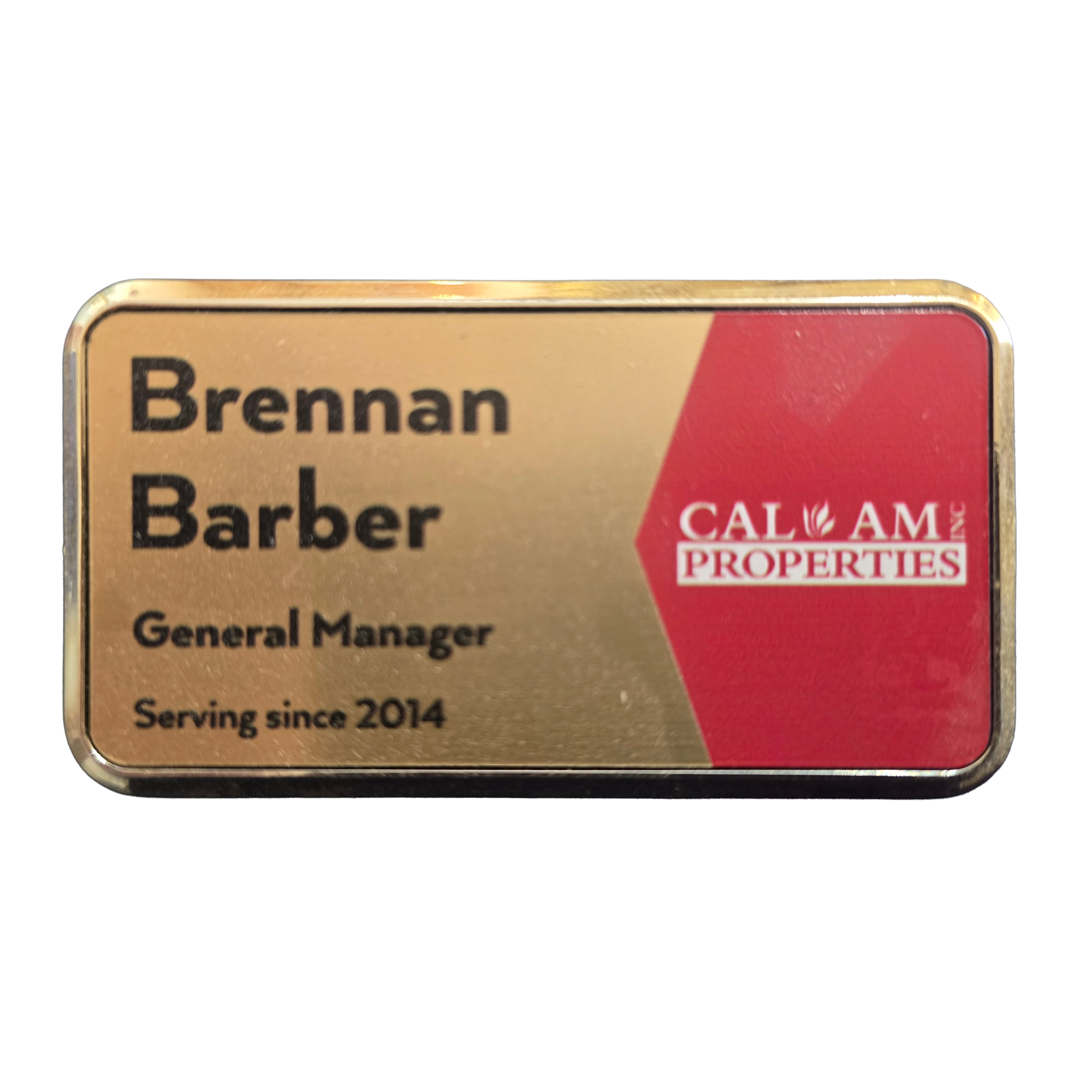 Printed Logo with Text